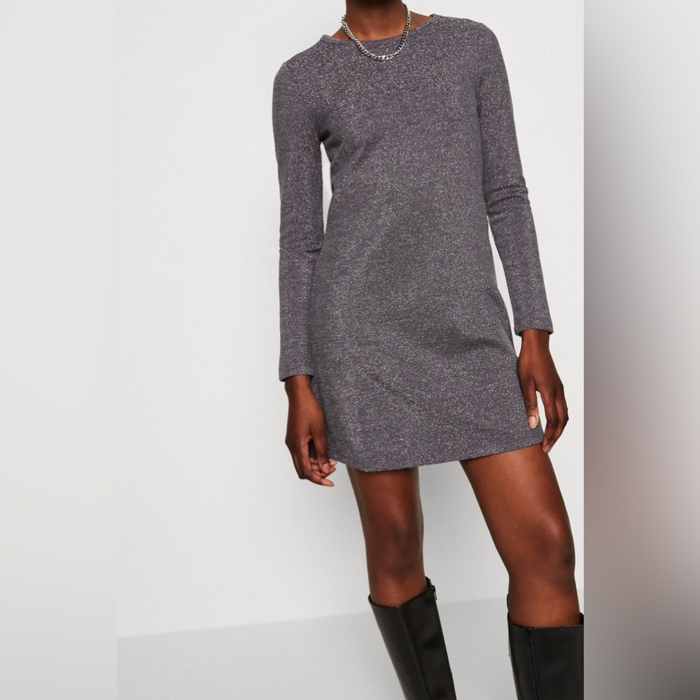 NWT Gap Sparkly Long Sleeve Mini Dress